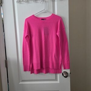 Aqua cashmere high low sweater